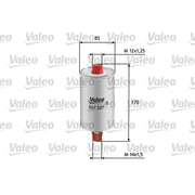 Valeo Fuel Filter Element 587207