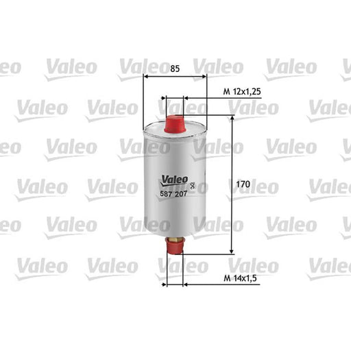 Valeo Fuel Filter Element 587207