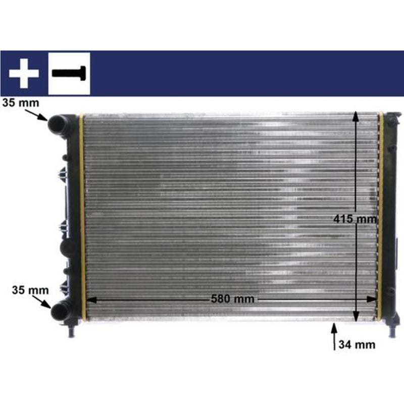 Mahle Engine Radiator CR 1411 000S