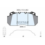 Textar Front Brake Pad Set 2909009