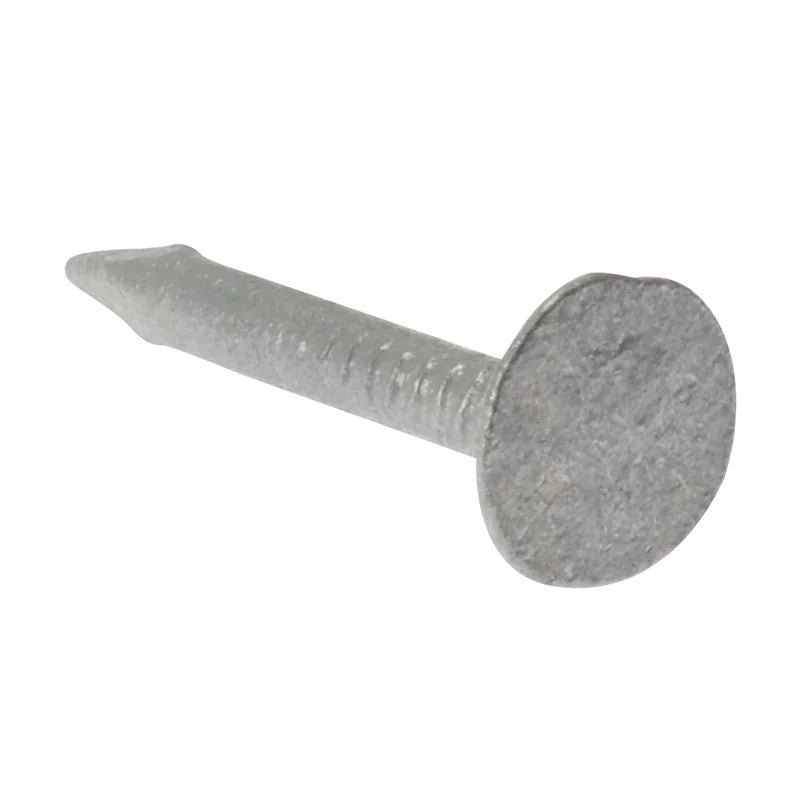 ForgeFix Clout Nail Extra Large Head Galvanised (500g Bag) 25-30mm
