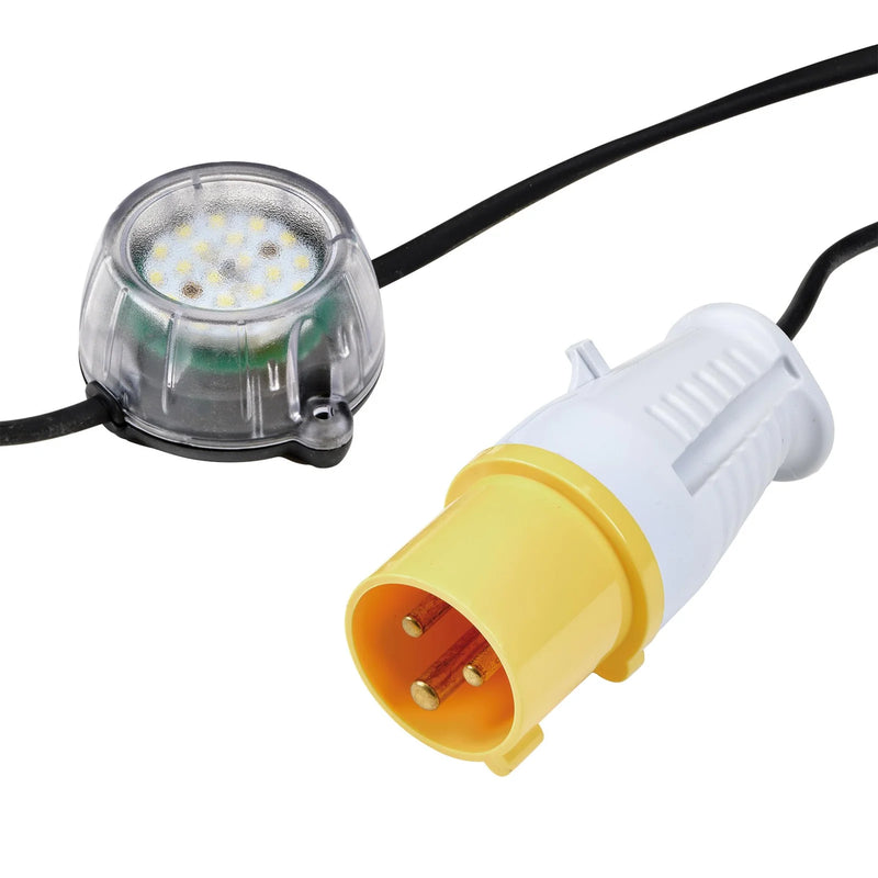 Defender Festoon String Lights E89355 120W 50m Heavy Duty