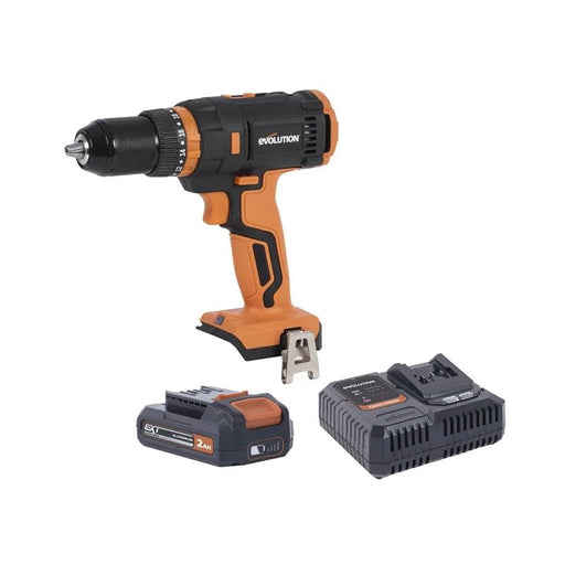 Evolution R13CMB-Li EXT Combi Drill 18V 1 x 2.0Ah Li-ion - 105-0001A