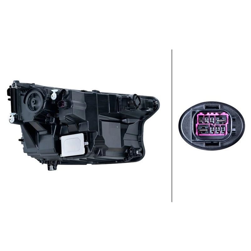 Hella Headlight Headlamp LED Left 1LX 015 414-431