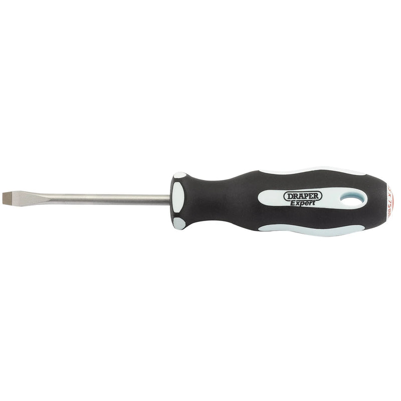 Draper Expert Screwdriver, Plain Slot, 5.5 x 75mm
