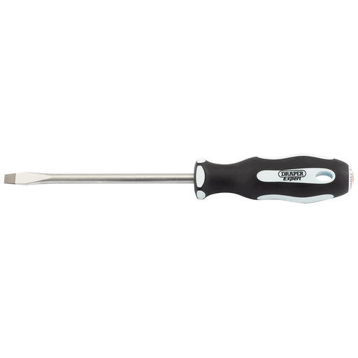Draper Expert Screwdriver Plain Slot 8 x 150mm Soft Grip