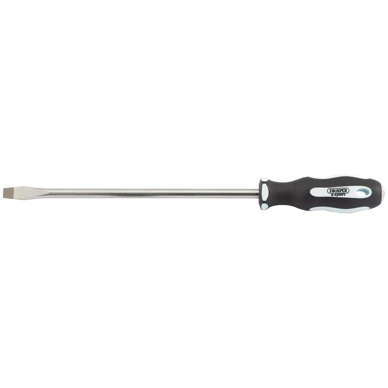 Draper Expert Screwdriver Plain Slot 10 x 250mm Soft Grip