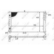 NRF Engine Radiator 59019