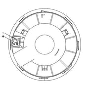 Mahle Heater Blower Fan AB 265 000P