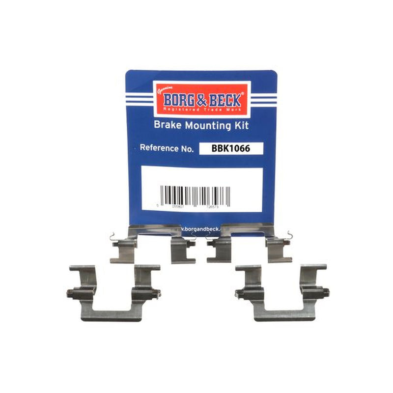 Borg & Beck Brake Pad Accessory Fitting Kit Front BBK1066