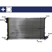 Mahle Engine Radiator CR 594 000S