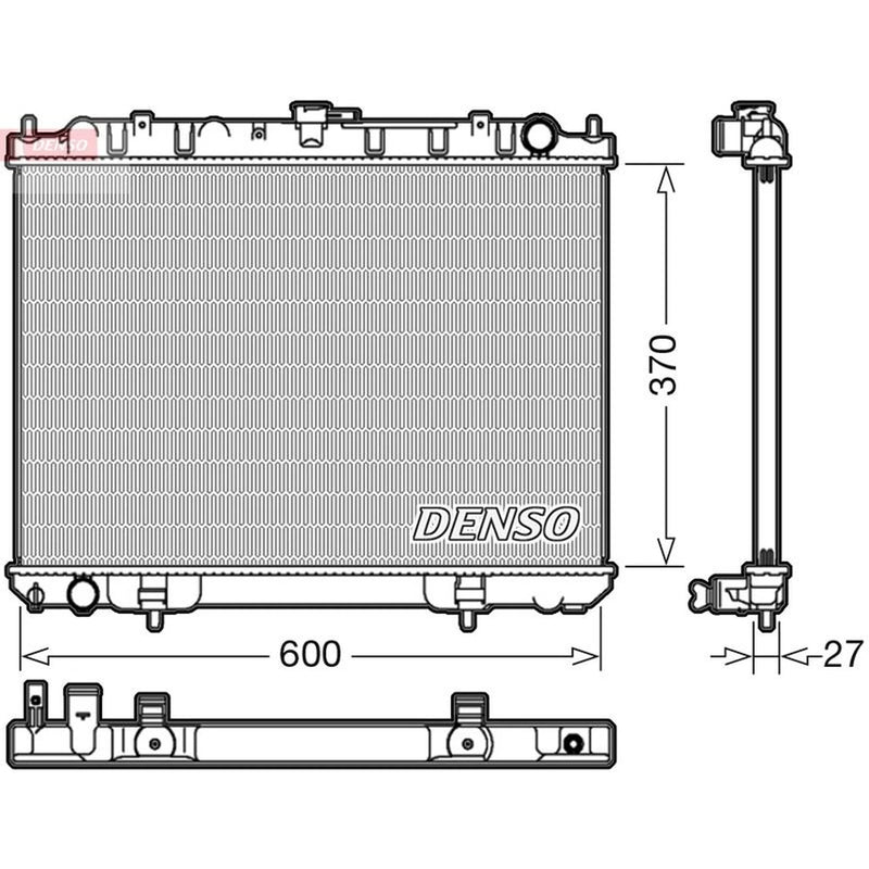 Denso Engine Radiator DRM46039