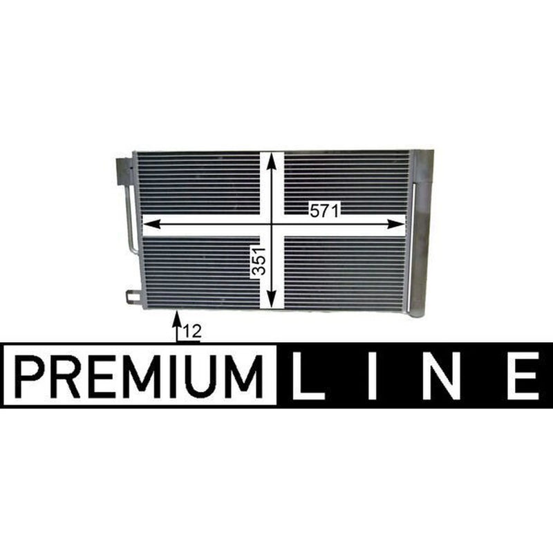 Mahle Air Conditioning Condenser AC 367 000P