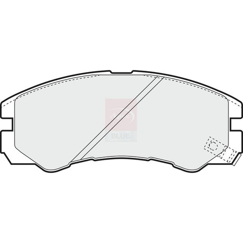Apec Front Brake Pad Set PD3458