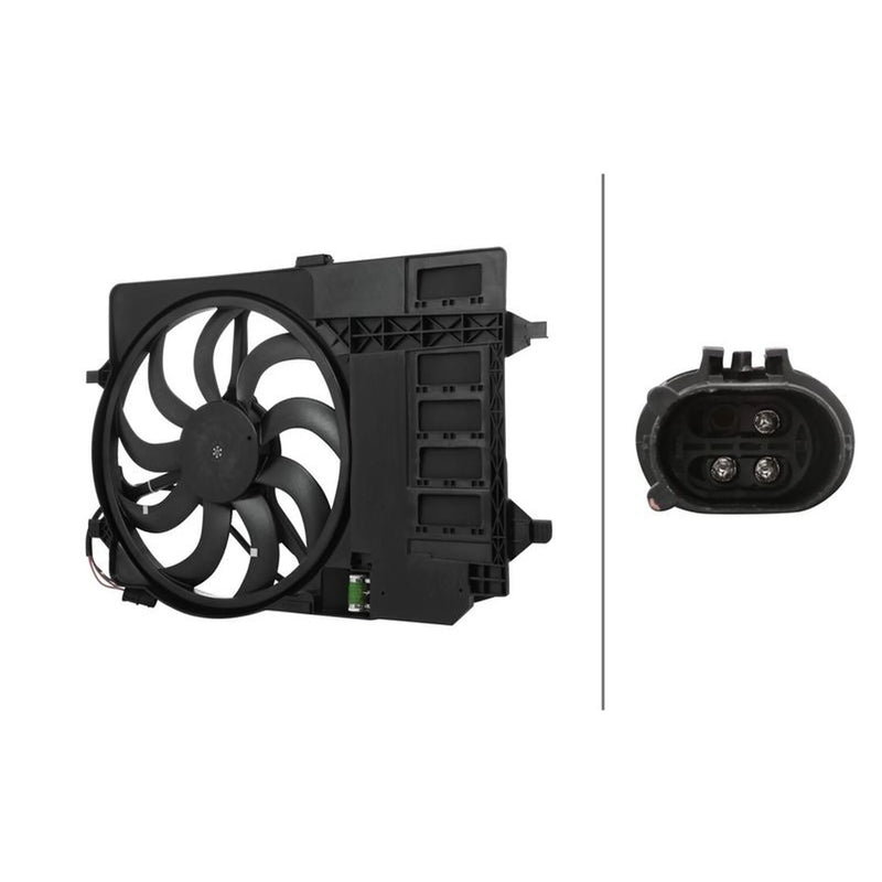 Hella Engine Cooling Fan 8EW 366 420-591