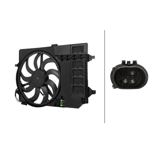 Hella Engine Cooling Fan 8EW 366 420-591