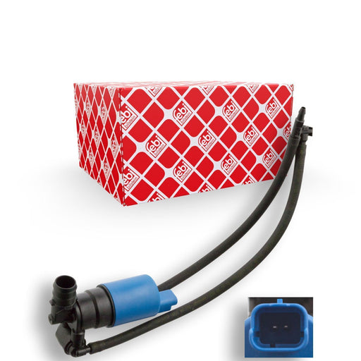 FEBI BILSTEIN 103389 Window Cleaning Washer Fluid Pump Fits Citroen C4 DS4 DS FEBI - Town Parts