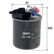 Valeo Fuel Filter Element 587608