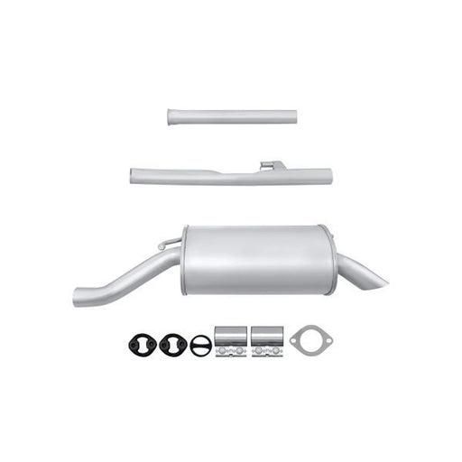 Hella End Silencer Rear 8LD 366 026-991