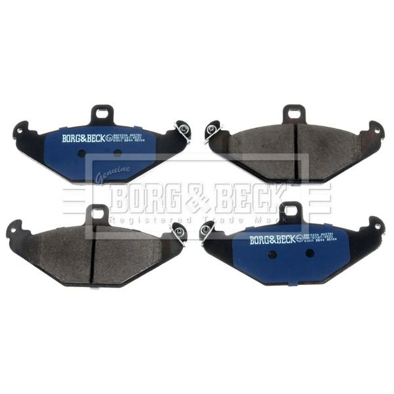 Borg & Beck 4 x Rear Brake Pad Set BBP2234