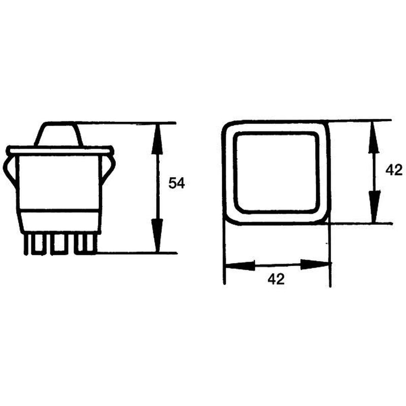 Hella Electrical Switch 6GM 500 212-012