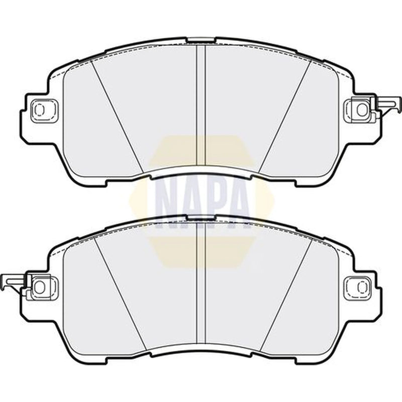 NAPA Front Brake Pad Set NBP1627