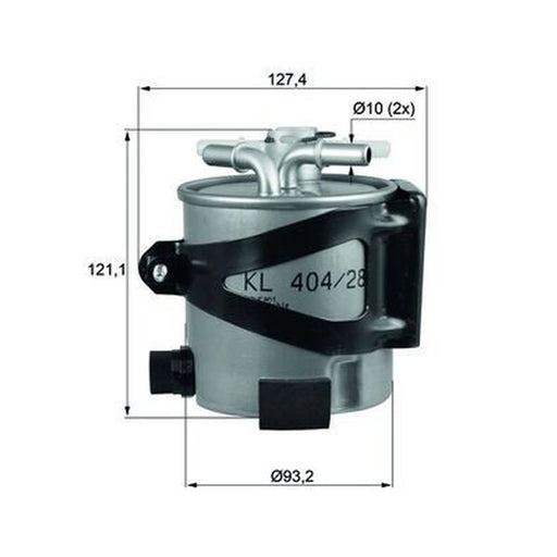 Mahle Fuel Filter Element KLH 44/25
