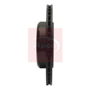 Apec 2 x Vented Rear Brake Discs DSK3065