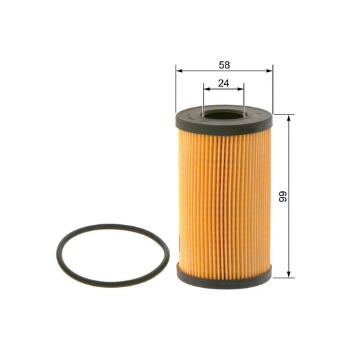 Bosch Car Oil Filter P7275 Fits Land Rover Discovery Sport Td4 - 2.0 - 15- F0264 Bosch  - Town Parts