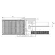 Febi Engine Air Filter 172471