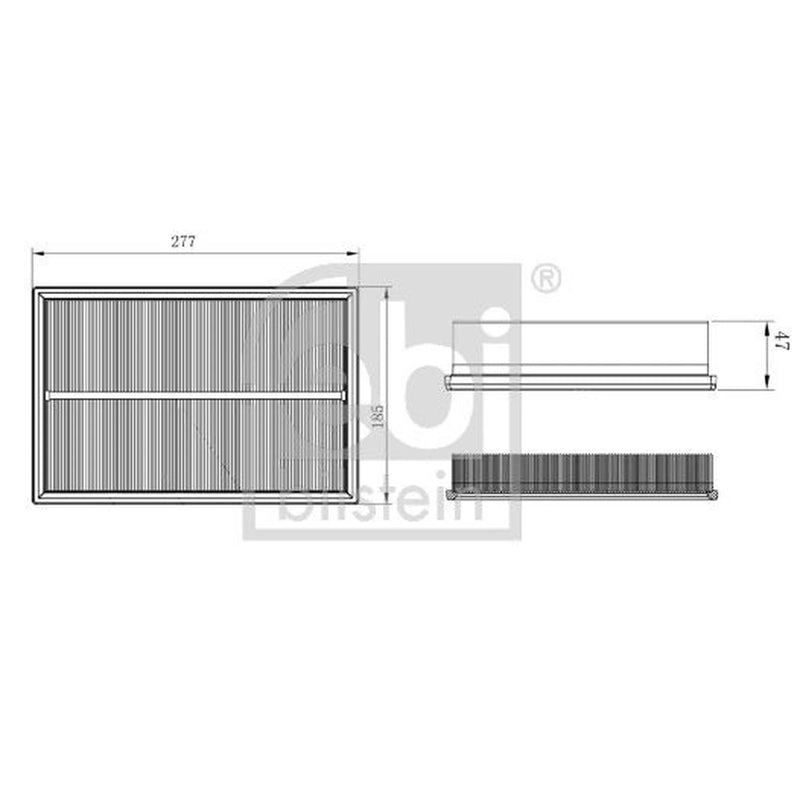 Febi Engine Air Filter 172471