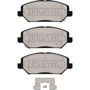 Juratek Front Brake Pad Set JCP8270