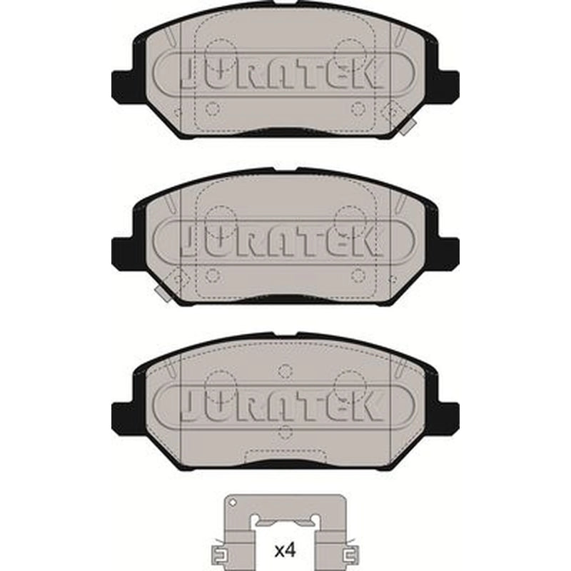 Juratek Front Brake Pad Set JCP8270