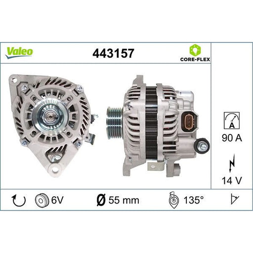 Valeo Car Alternator 12V 443157