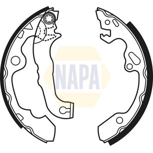 NAPA Brake Shoe Set Axle Kit NBS1035