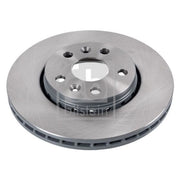 Febi 2 x Front Brake Discs 12097