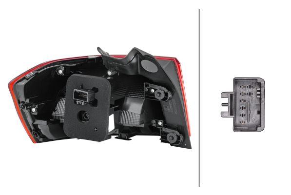 Hella 2SD 011 889-061 Tail Light Assembly