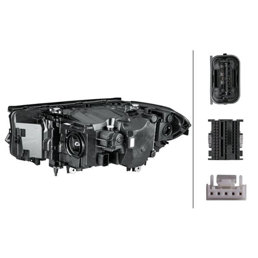 Hella Headlight Headlamp LED Right 1LX 354 836-081