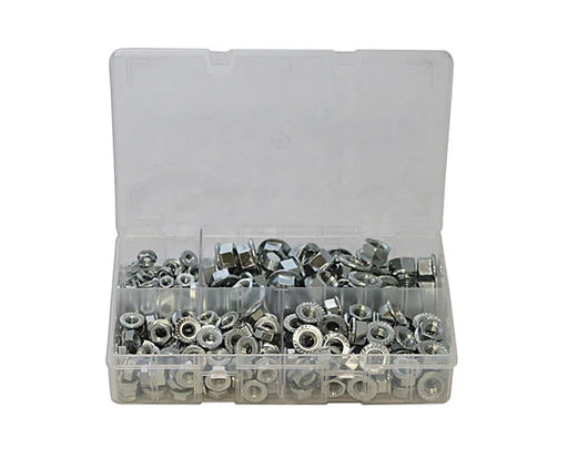 Connect Assorted Metric Flange Nuts Box 225pc - CPL