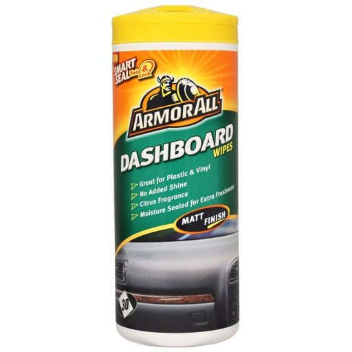 Armorall Dashboard Wipes - Matt Finish - Tub Of 30 - 35030EN