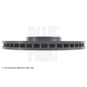 Blue Print 2 x Internally Vented Front Brake Discs ADF124378