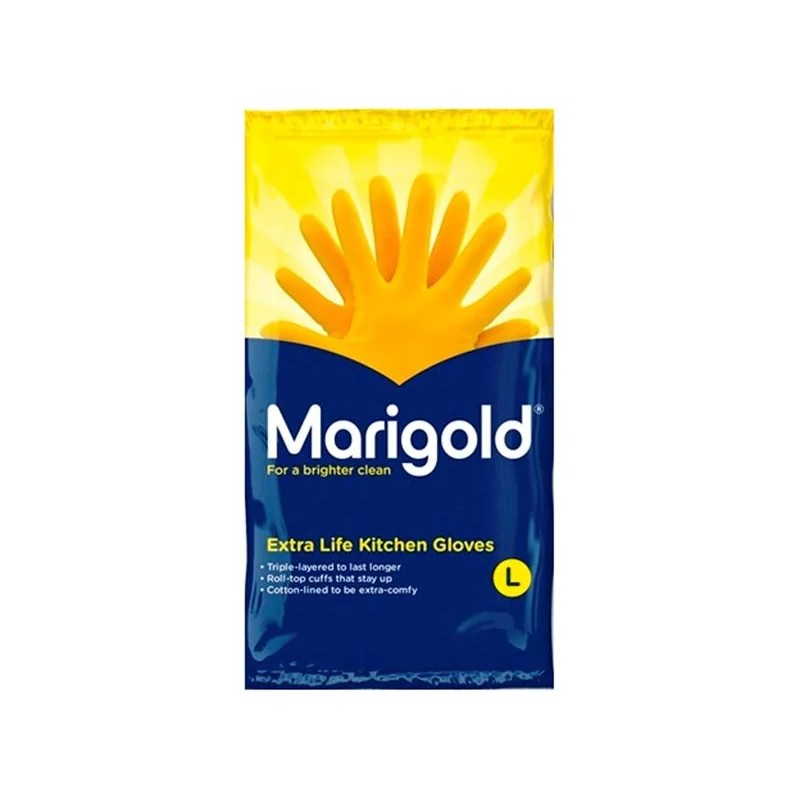 Marigold Kitchen Gloves Extra life Large - 175470