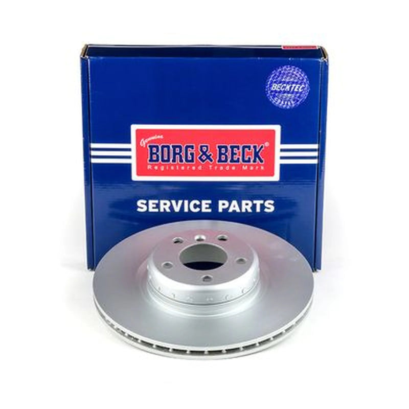 Borg & Beck 2 x Vented Rear Brake Discs BBD6172S