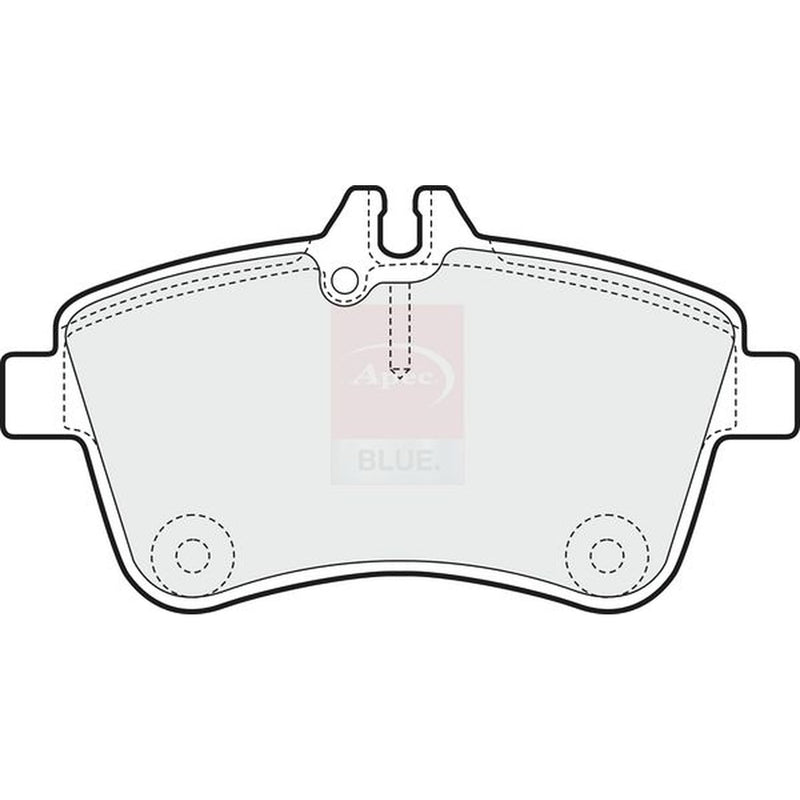 Apec Front Brake Pad Set PD3201