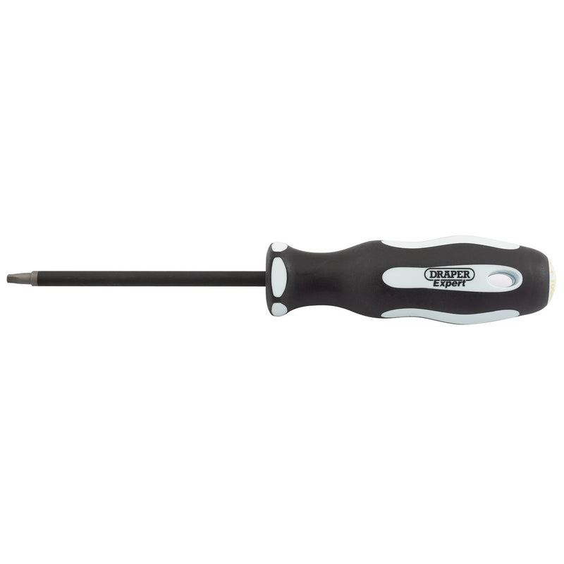 Draper Expert Screwdriver Square Recess S2 100mm Soft Grip