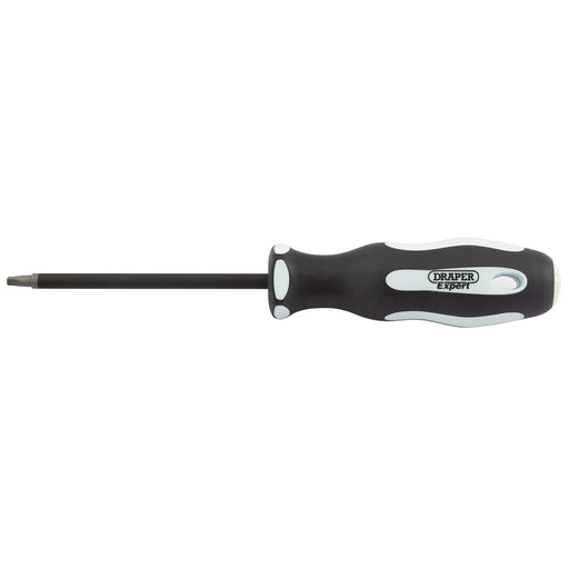 Draper Expert Screwdriver Square Recess S2 100mm Soft Grip