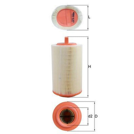Mahle Engine Air Filter LX 1277