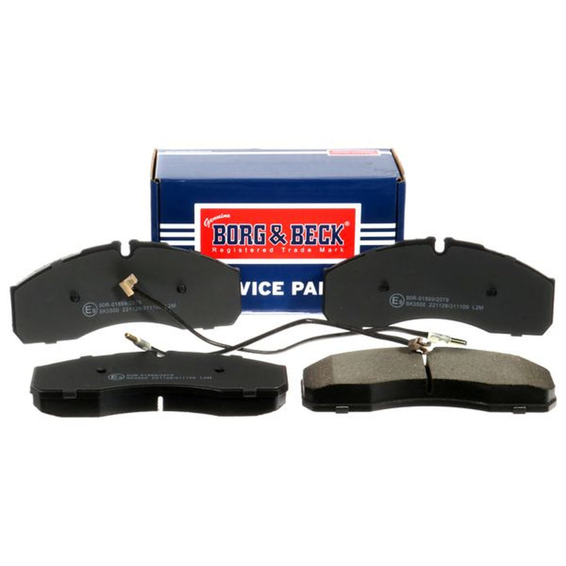 Borg & Beck 4 x Front Brake Pad Set BBP2195