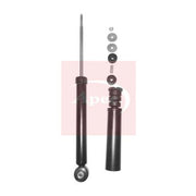 Apec Shock Absorber Damper Strut Rear Left ASA1620
