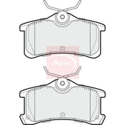 Apec Rear Brake Pad Set PAD1354